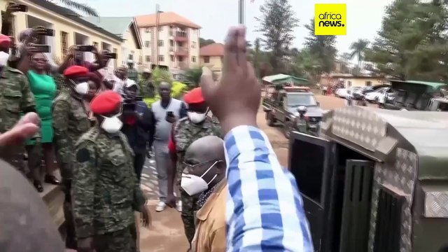 Detained Ugandan opposition leader briefly taken ill after hunger strike