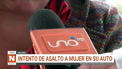 VIDEO: “¡Aceleré y escapé!”, dijo una mujer que escapó de un intento de asalto en Sacaba