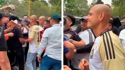 Chicharito complace a sus fans pese a la derrota de su equipo en la Kings League Américas