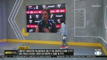 Zubeldía critica gramado sintético do Palmeiras e explicar ter poupado Lucas e Oscar