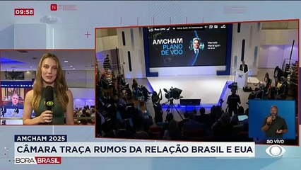 Amcham 2025: Câmara traça rumos da relação entre Brasil e EUA