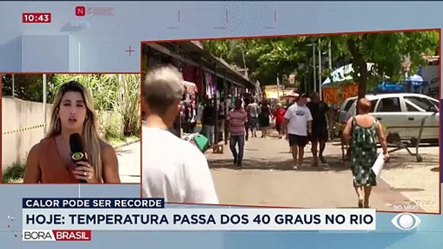 Onda de calor: previsão é da temperatura passar dos 40ºC no RJ