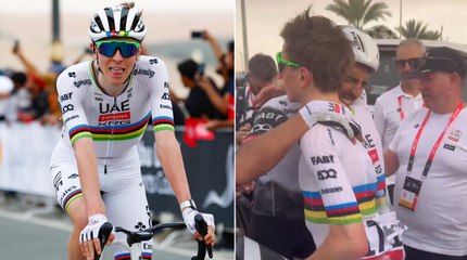 Cycling - UAE Tour 2025 - Tadej Pogacar : "A bit unlucky, it didn't go as planned... I went so early on the wind"