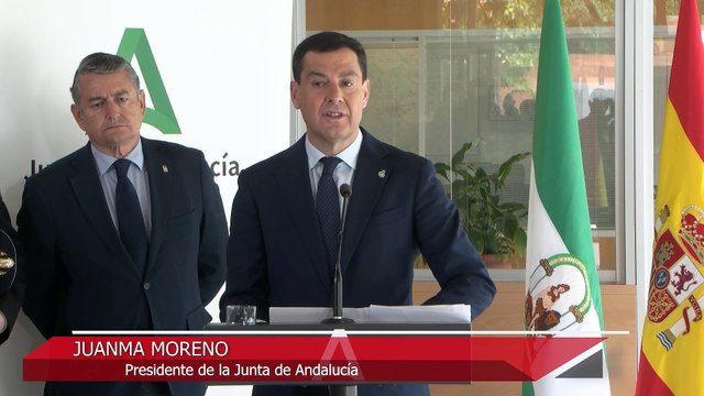 Moreno valora el convenio de Policía Adscrita: Andalucía es la primera comunidad que suscribe