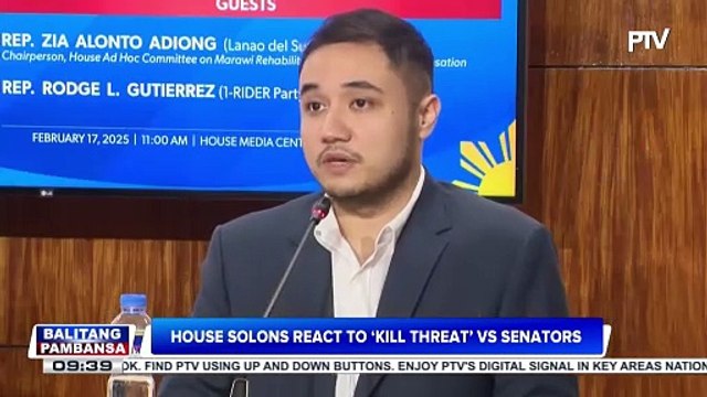 House solons react to ‘kill threat’ vs. senators