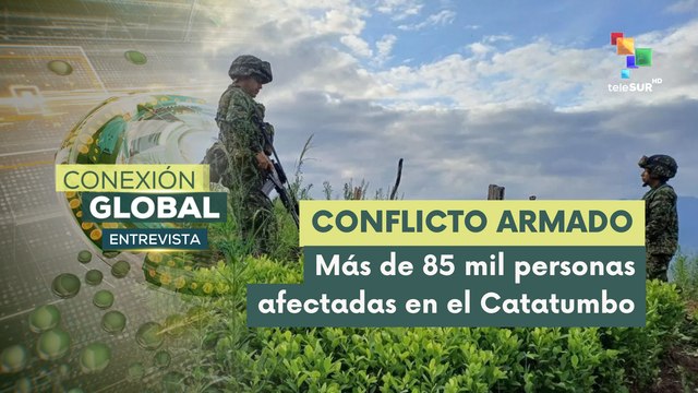 Más de 85 mil personas afectadas por conflicto armado en el Catatumbo