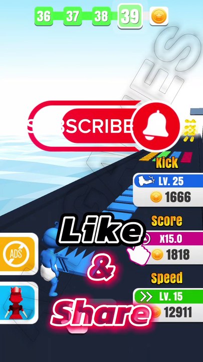 Stack Colors LVL 39 Gameplay FUN GAME #shorts #StackColors #fungames #viralvideo