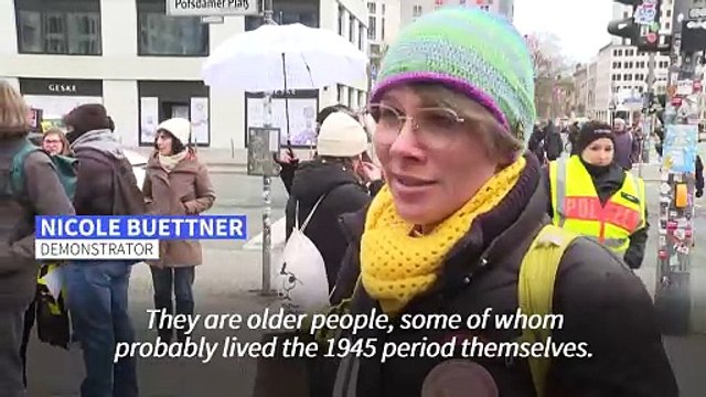 'Grannies Against The Right' hit streets in run-up to German election