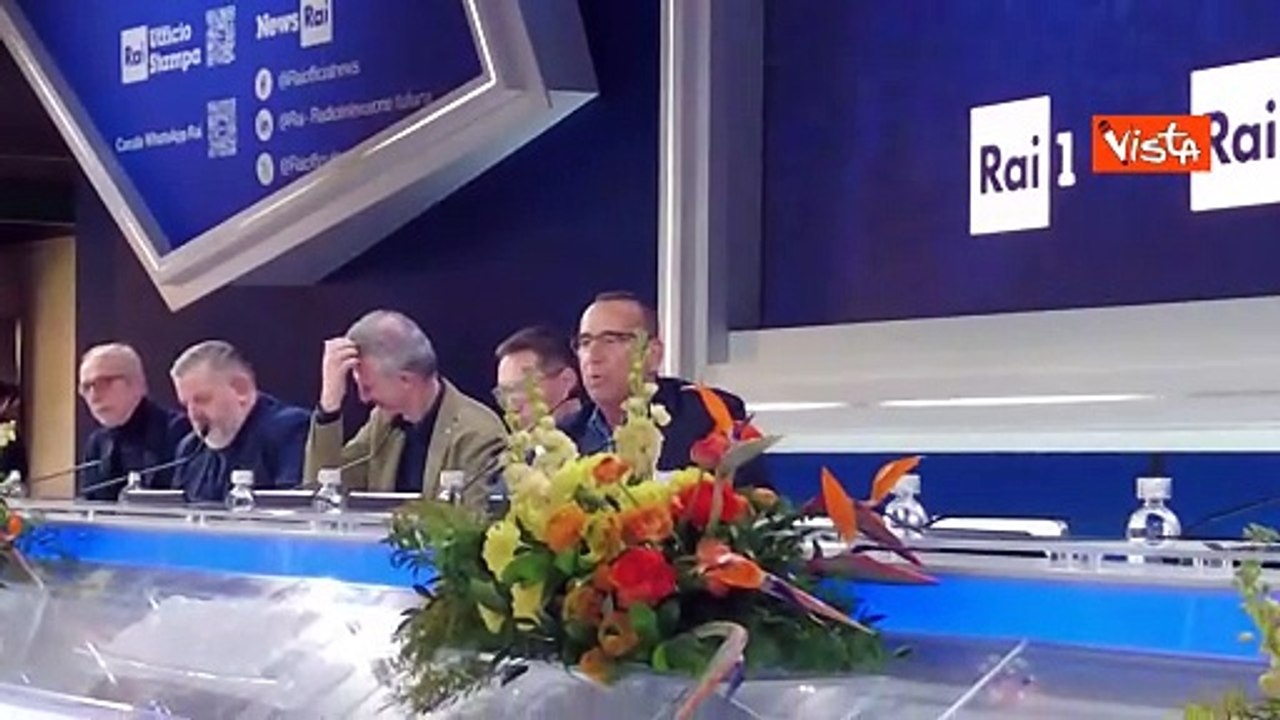 Conti: I fischi per la classifica? Ci sono stati anche boati, fa parte del dna del Festival