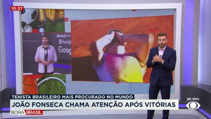 João Fonseca é o tenista brasileiro mais buscado no mundo