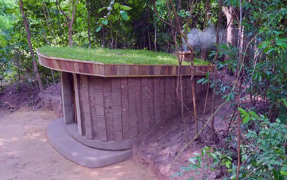 🌿 Rainforest Shelter Build - Tropical Wilderness Survival 🌧 #survival #camping #cooking