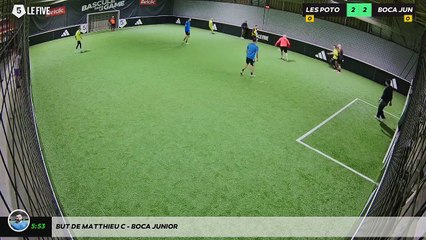 But de Matthieu C - BOCA JUNIOR