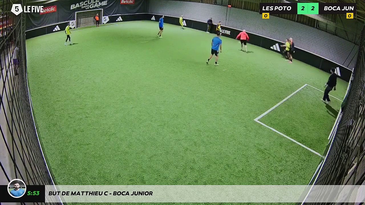 But de Matthieu C - BOCA JUNIOR