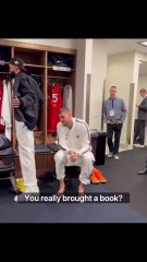 Jokic Can't Believe What Wembanyama Does Before the Game 😱📚