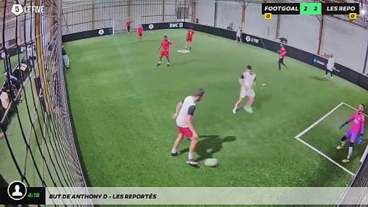 But de Anthony D - Les ReportÉs