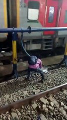 Goon Spraying Water on Passengers