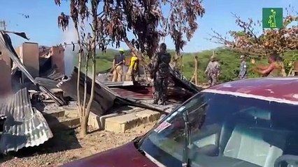 Pareja en proceso de separación muere calcinada en un incendio en Santiago_1