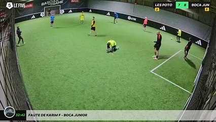 Faute de Karim F - BOCA JUNIOR