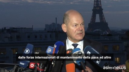 Scholz: dibattito su invio truppe inappropriato, Kiev ancora in guerra