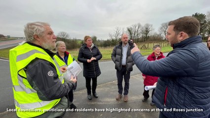 Petition calls for safety measures at 'dangerous' A477 Red Roses junction