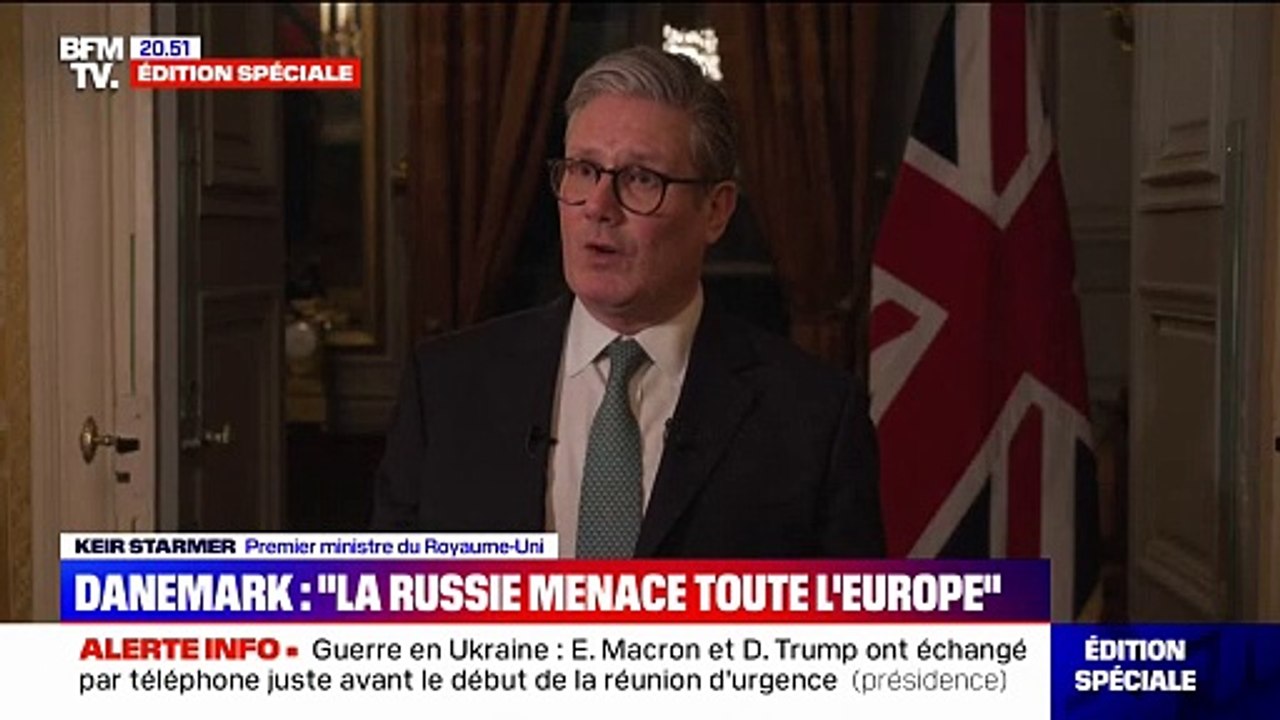 Guerre en Ukraine: "Nous voulons la paix et un cessez-le-feu" en Ukraine, déclare Keir Starmer