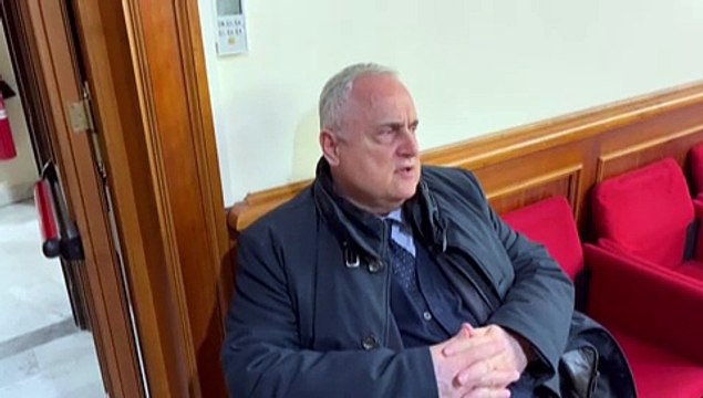 Lotito a margine dell'evento del Lazio Club Montecitorio