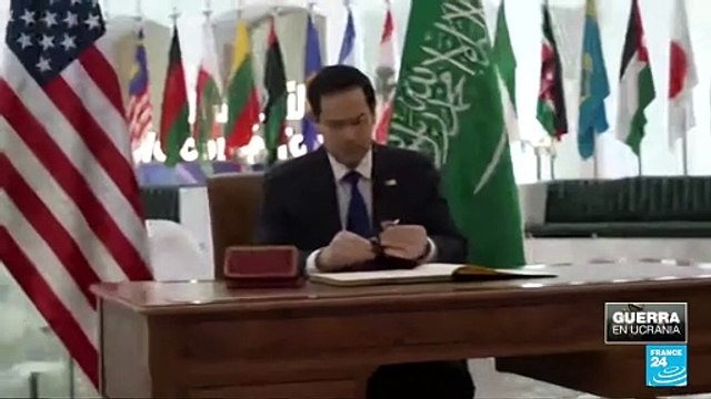 Marco Rubio llega a Arabia Saudita para reunión con Lavrov sobre Ucrania