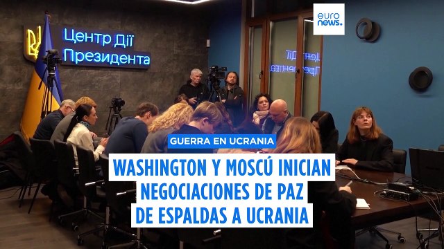 Rusia y EE.UU. inician negociaciones de paz de espaldas a Ucrania