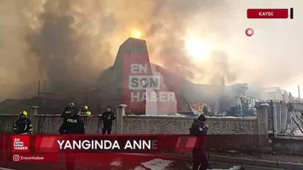 Kayseri'de annesi vefat eden kadından, tüm şüphelilerin dışarıda olmasına tepki