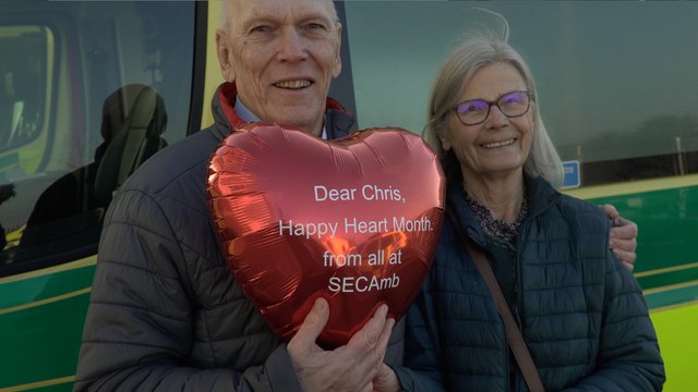 Man reunited with Kent ambulance team that saved his life