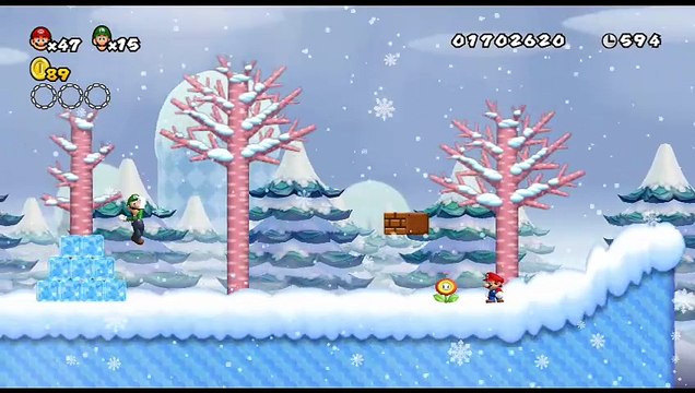 Newer Super Mario Bros. Wii online multiplayer - wii