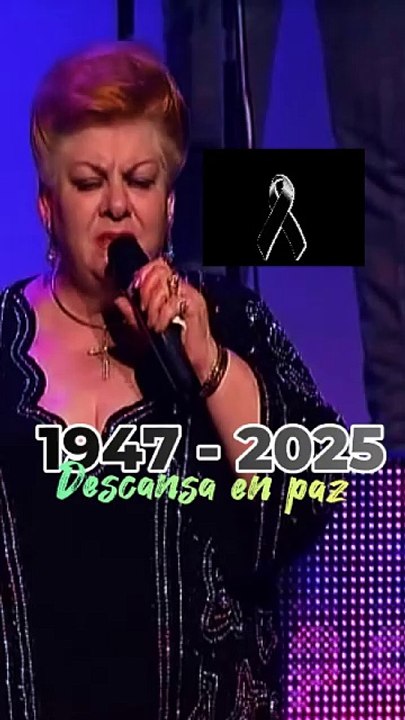 Muere a los 77 años Paquita la del Barrio la cantante de 'Rata de Dos Patas'