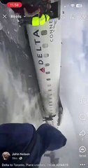 "Accidente aéreo en el Aeropuerto Pearson de Toronto: Avión de Delta vuelca"