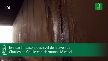 Evaluarán paso a desnivel de la avenida Charles de Gaulle con Hermanas Mirabal