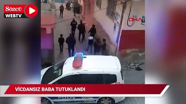 Çocuklarını cezalandırmak için soğuk suyla yıkayıp, hortumla döven baba tutuklandı