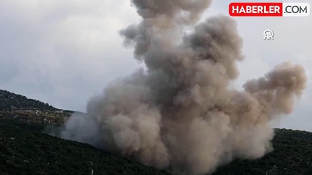 İsrail Ordusu Lübnan'ın güneyine saldırdı