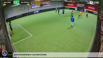 Faute de Sofiane N - MJC DES FLEURS