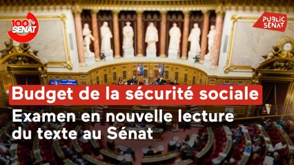 100% Sénat - Budget de la sécurité sociale : nouvelle lecture au Sénat