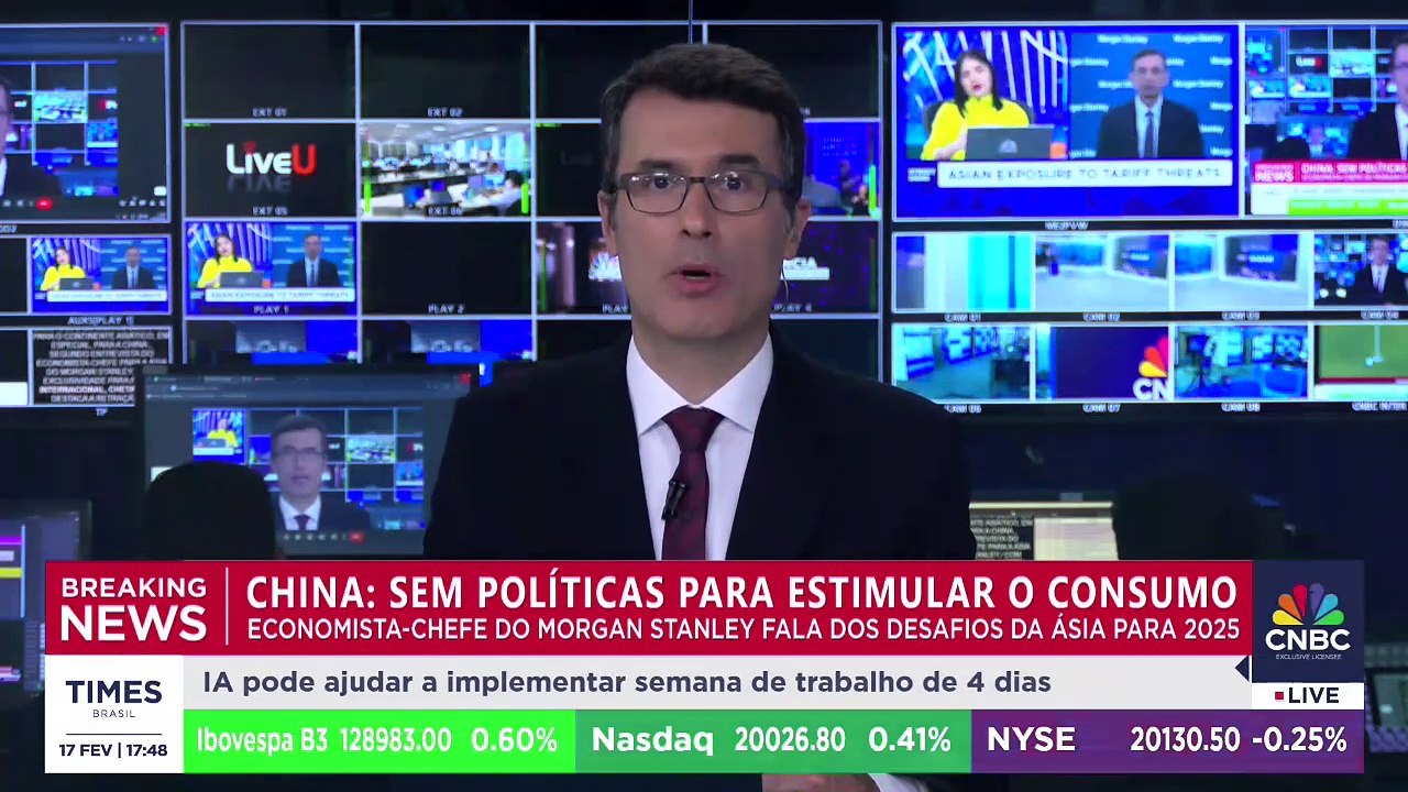 Economista-chefe do Morgan Stanley relata princ...
