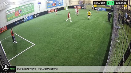 But de Bastien Y - Team Brasseurs