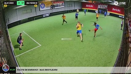 Faute de Emran D - MJC DES FLEURS