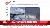 🚨¡Última Hora! Al menos 15 heridos por el accidente en el aeropuerto de Toronto