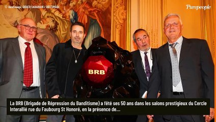 Que faisait cet artiste mondialement connu à la soirée des 50 ans de la BRB (Brigade de Repression du Banditisme) ?