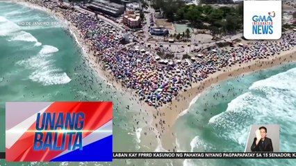 Mga beach resort, dinadagsa sa gitna ng matinding init | Unang Balita