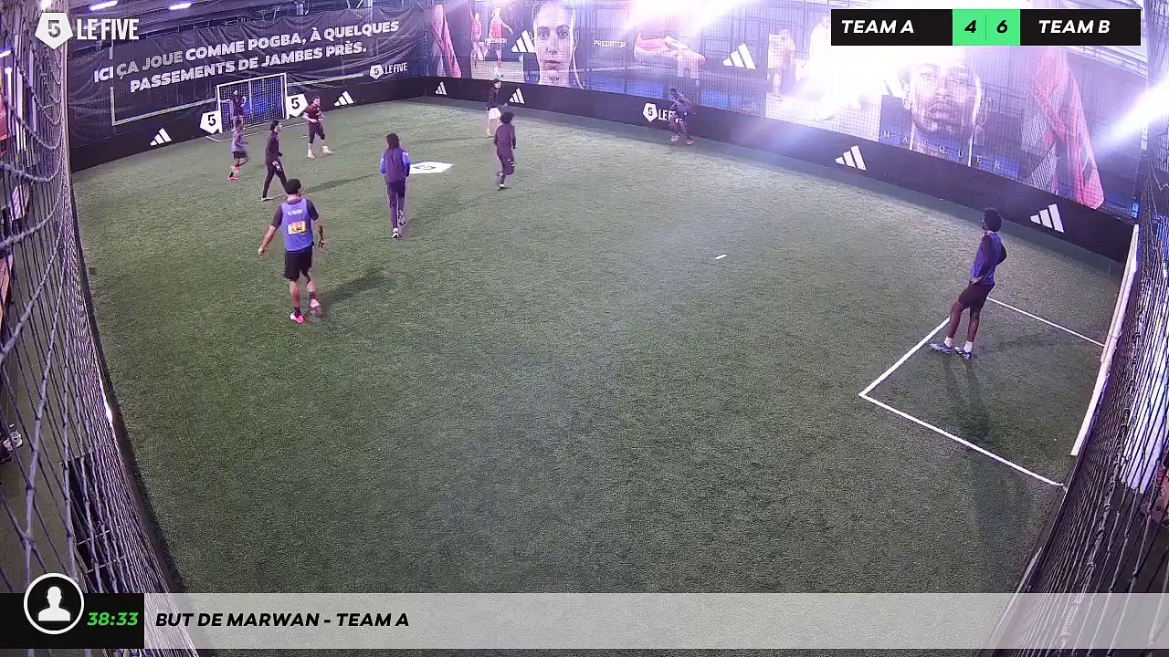 But de Marwan - Team A