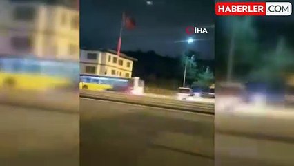 15 Temmuz Şehitler Köprüsü'nde İETT otobüsü arızası