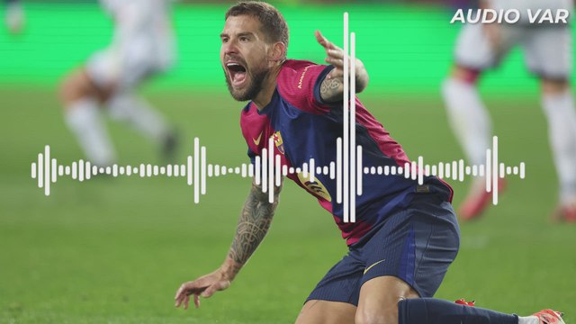 FC BARCELONA 1 - RAYO VALLECANO 0: EL AUDIO del VAR del PENALTI de PATHÉ CISS sobre ÍÑIGO MARTÍNEZ