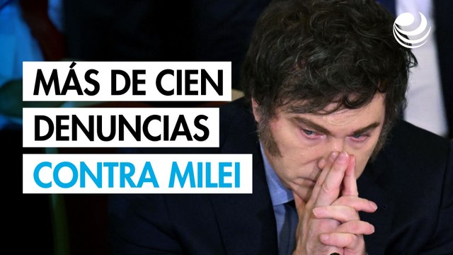 Más de 100 denuncias contra Milei por presunta estafa de criptomoneda $LIBRA