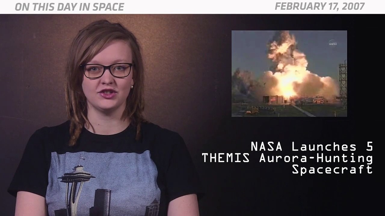 OTD In Space – February 17: NASA Launches 5 THEMIS Aurora-Hunting Spacecraft