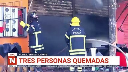 Tres Personas Quemadas